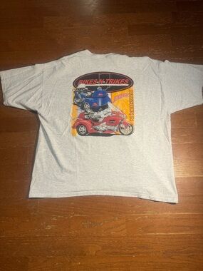 2004 Bikes-N-Trikes Motorcycles Back Graphic Tee